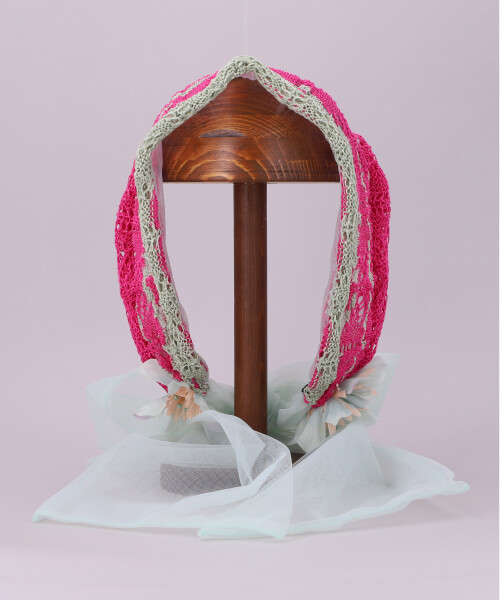 フリゼスカーフ PINK ONESIZE