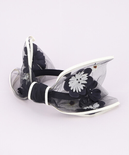 CA フルールカチューシャ BLACK ONESIZE