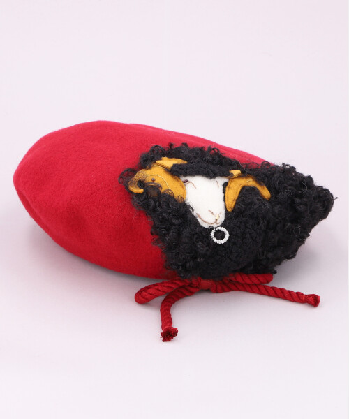 羊ベレー RED ONESIZE