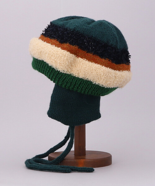 プクプクカラフルキャップ GREEN ONESIZE