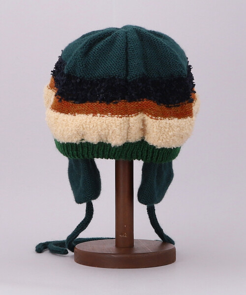 プクプクカラフルキャップ GREEN ONESIZE