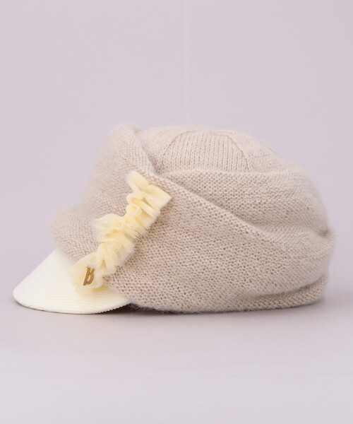 ニットタックキャスケット BROWN ONESIZE