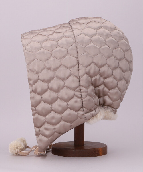 CA キルティングボンネット BEIGE ONESIZE