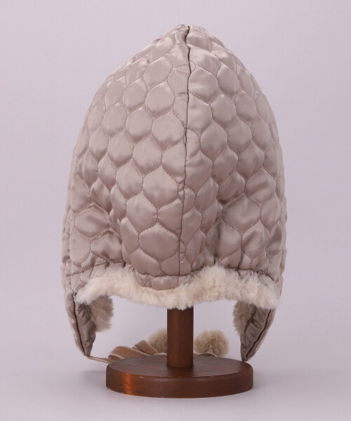 CA キルティングボンネット BEIGE ONESIZE