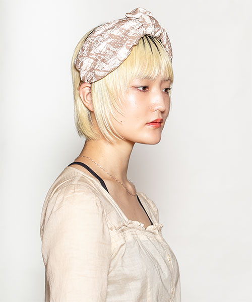 PONPONERカチューシャ(ONESIZE BEIGE): カチューシャ｜帽子通販