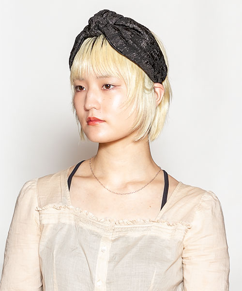 PONPONERカチューシャ(ONESIZE BEIGE): カチューシャ｜帽子通販