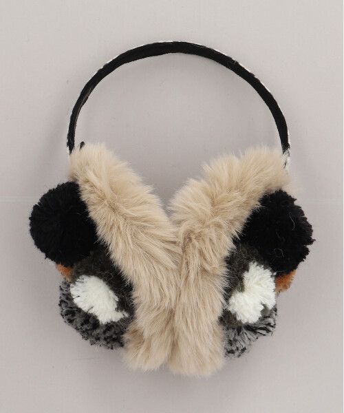 CA ボンボンイヤマフ BLACK ONESIZE