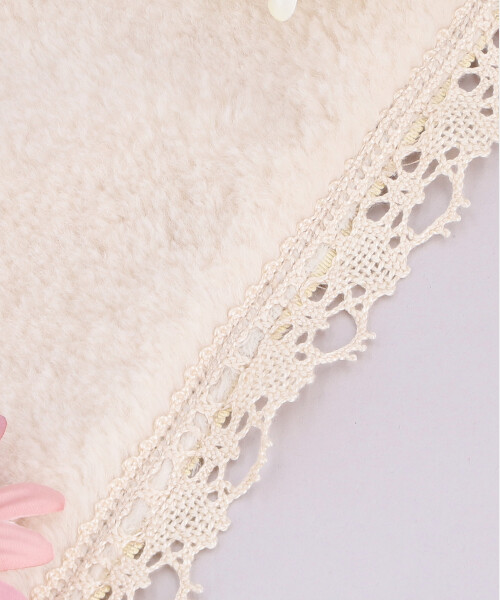 CA お花の三角巾AW WHITE ONESIZE