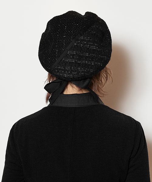 モデル頭囲：55cm 着用サイズ：ONESIZE