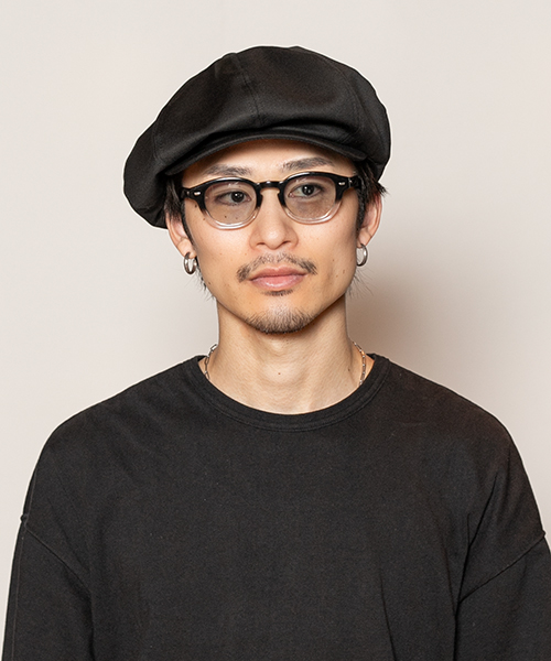 BLACK モデル頭囲：58.5cm