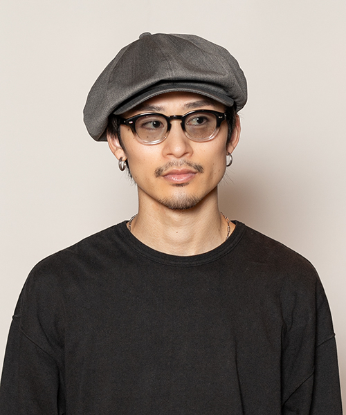CHARCOAL GRAY モデル頭囲：58.5cm