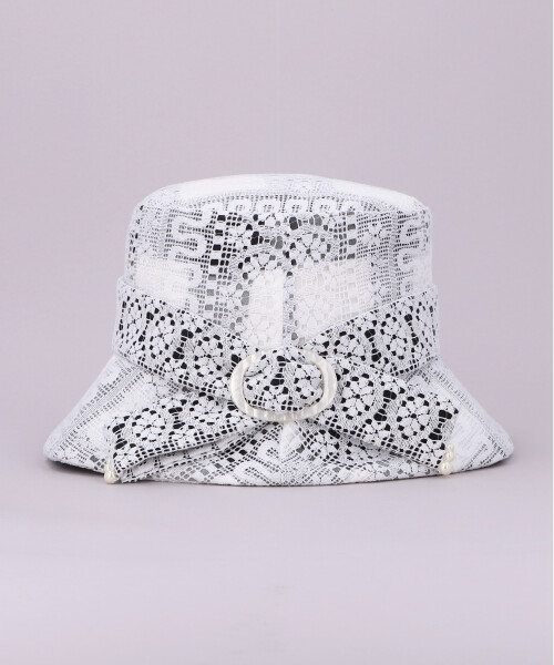 LACE CLOCHE BLACK ONESIZE