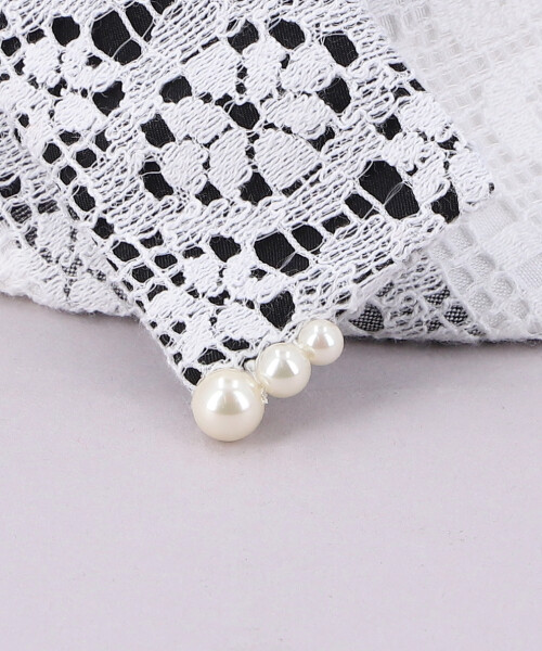 LACE CLOCHE BLACK ONESIZE