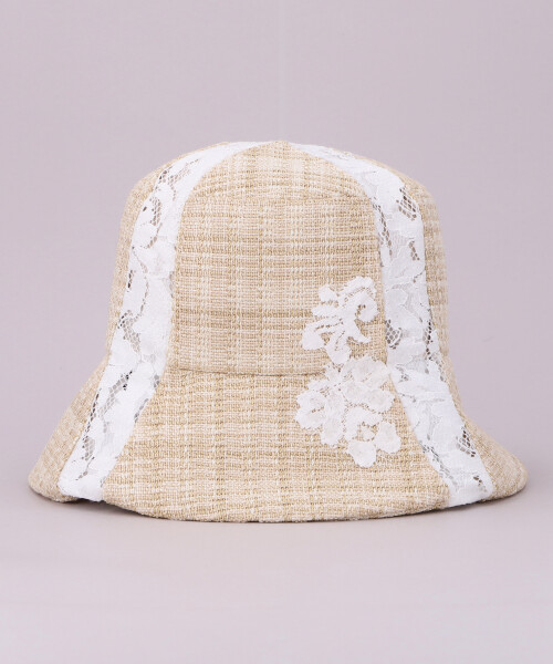 FOLDING CLOCHE BEIGE ONESIZE