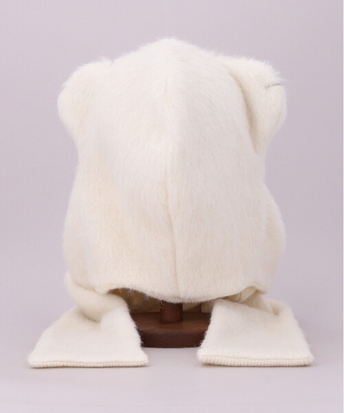 BALACLAVA SCARF BEAR2 BLACK ONESIZE
