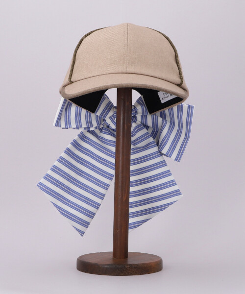 BOW CAP BEIGE ONESIZE