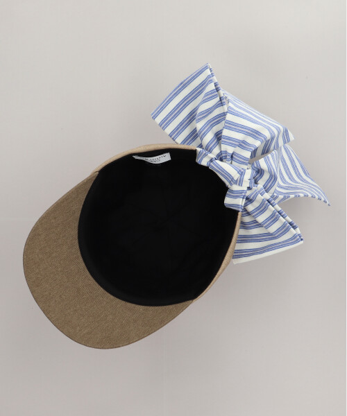 BOW CAP BEIGE ONESIZE