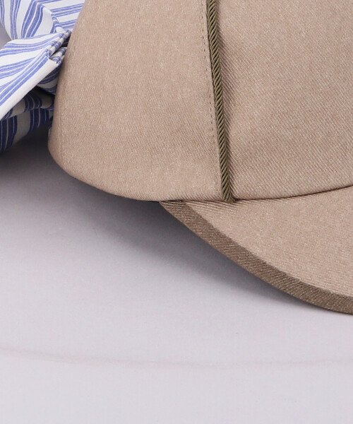 BOW CAP BEIGE ONESIZE
