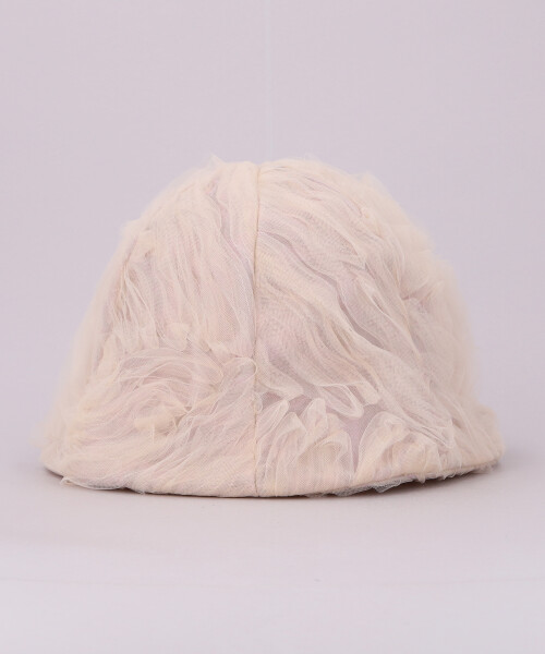 TULLE HAT BEIGE ONESIZE