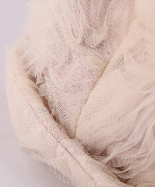 TULLE HAT BEIGE ONESIZE