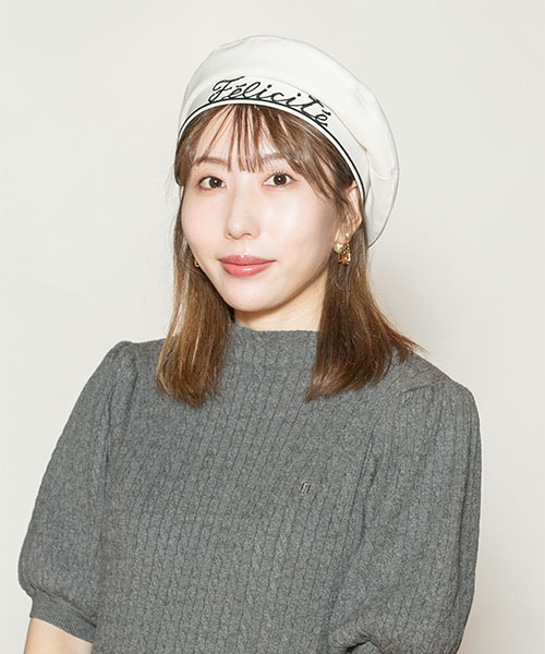 FERICITE(ONESIZE WHITE): ベレー 帽子通販｜CA4LA（カシラ