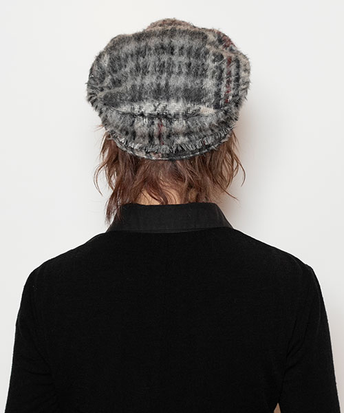 モデル頭囲：55cm 着用サイズ：ONESIZE