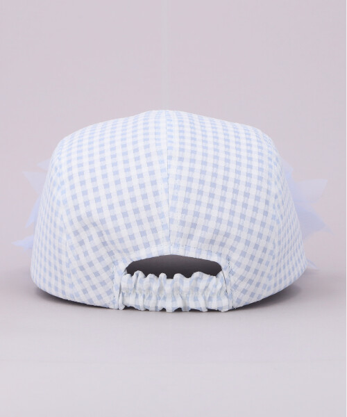 TULLE ROSE CAP BLUE ONESIZE