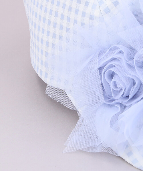 TULLE ROSE CAP BLUE ONESIZE