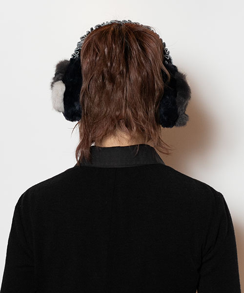 モデル頭囲：55cm 着用サイズ：ONESIZE