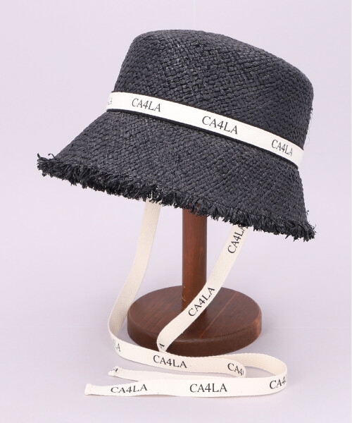 CLICK　RAFFIA BLACK ONESIZE
