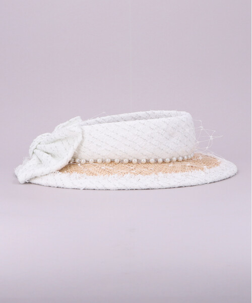 LUXURY VISOR WHITE ONESIZE
