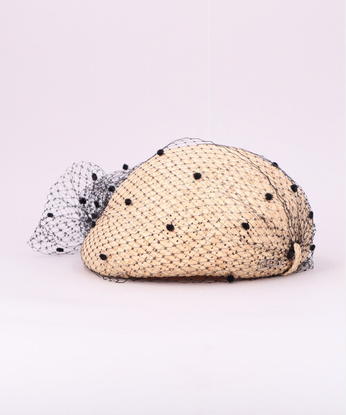 WEDNESDAY x CA4LA CHECK KNIT CAP(ONESIZE BLACK x PURPLE