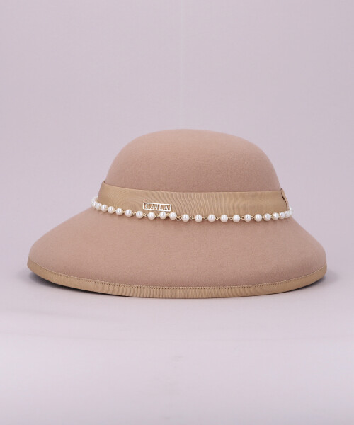ELEGANT PEARL W(ONESIZE BEIGE): ハット|帽子通販|CA4LA ELEGANT PEARL W(ONESIZE BEIGE): ハット|帽子通販|CA4LA