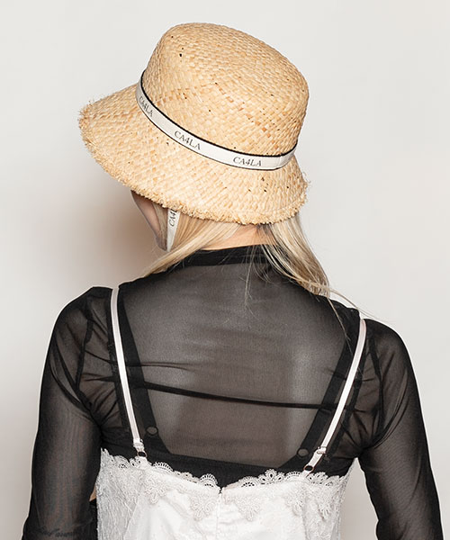 モデル頭囲：58cm 着用サイズ：ONESIZE