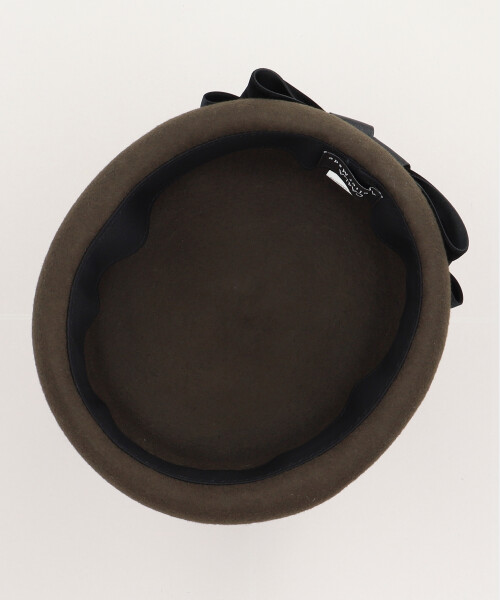 SNOW FLOWER TOQUE BROWN ONESIZE