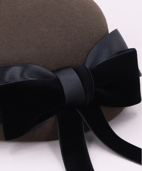 SNOW FLOWER TOQUE BROWN ONESIZE