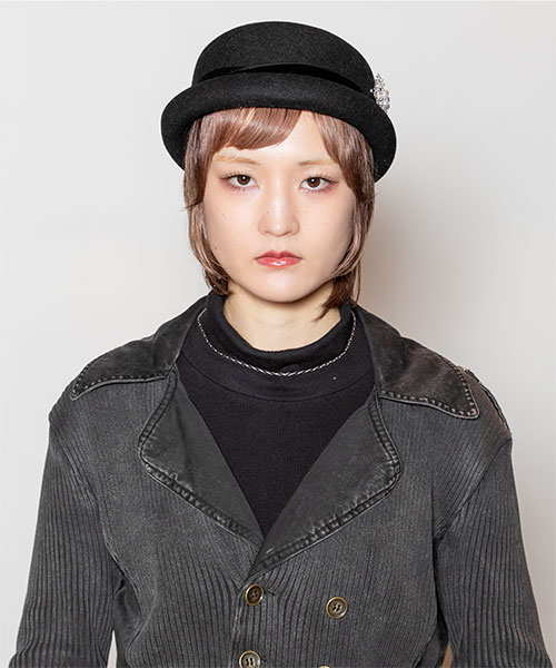 BLACK モデル頭囲：55cm