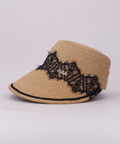 LACY SUN CAP BEIGE ONESIZE