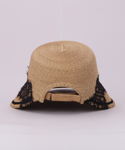 LACY SUN CAP BEIGE ONESIZE
