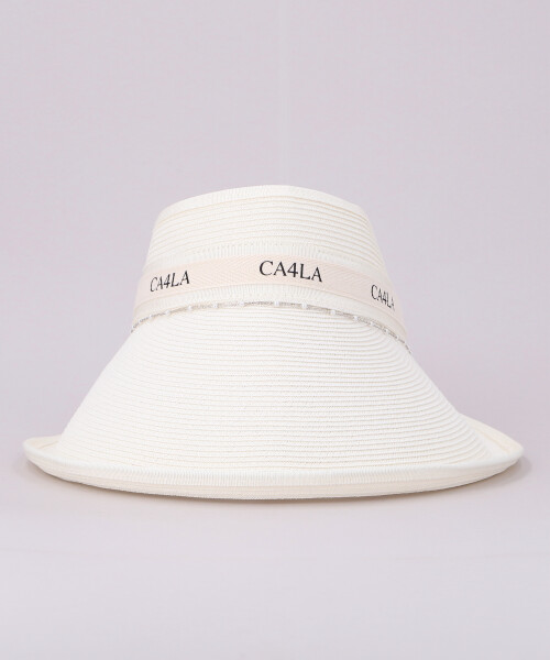 C4 RIBBON VISOR WHITE ONESIZE