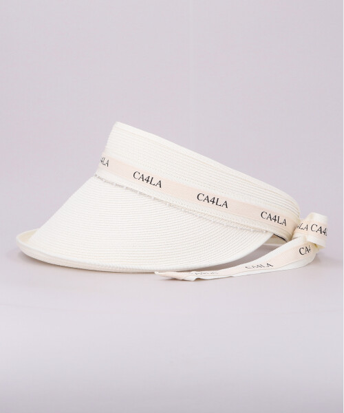 C4 RIBBON VISOR WHITE ONESIZE