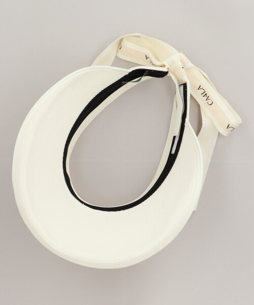 C4 RIBBON VISOR WHITE ONESIZE