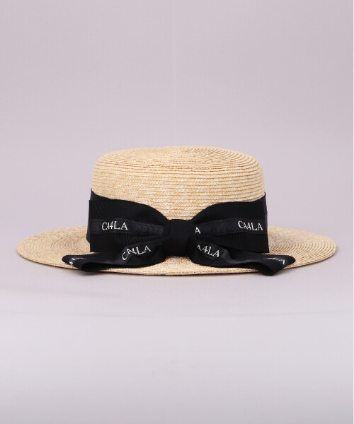 C4 STRAW BOATER NATURAL ONESIZE