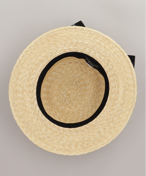 C4 STRAW BOATER NATURAL ONESIZE