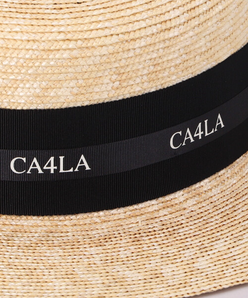 C4 STRAW BOATER NATURAL ONESIZE