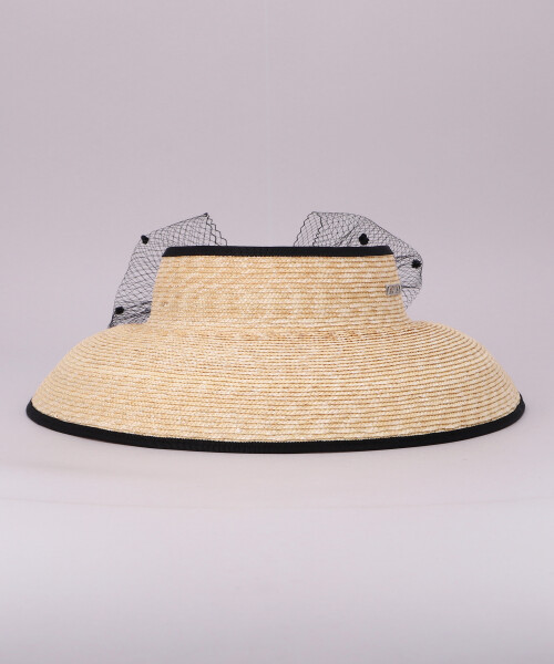 DOT VEIL VISOR NATURAL ONESIZE