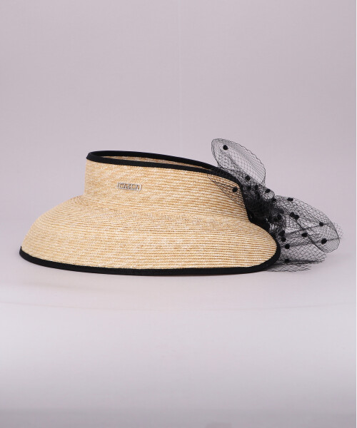 DOT VEIL VISOR NATURAL ONESIZE