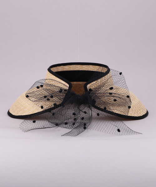 DOT VEIL VISOR NATURAL ONESIZE