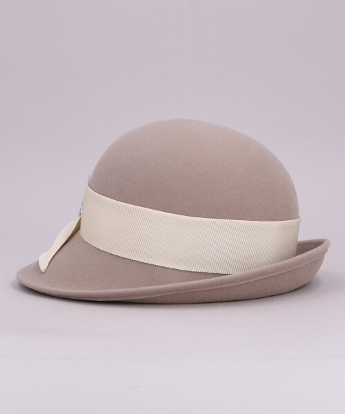 JEWEL BUCKLE HAT 2 WHITE ONESIZE