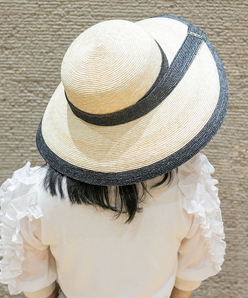 モデル頭囲：55cm 着用サイズ：ONESIZE